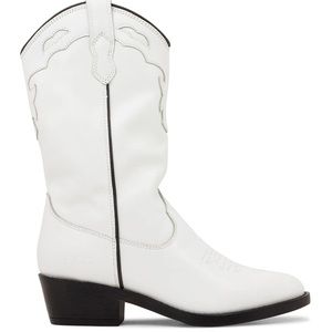 ROC Boots Australia Indio Cowboy Boots White Size 40 from Princess Polly
